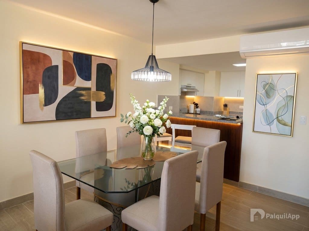 Apartamento amueblado en Naco